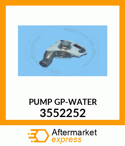 PUMP GP WATER 3552252