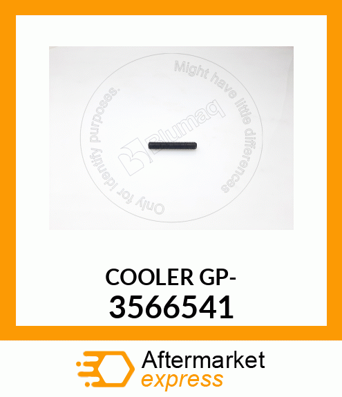 Oil Cooler 3566541