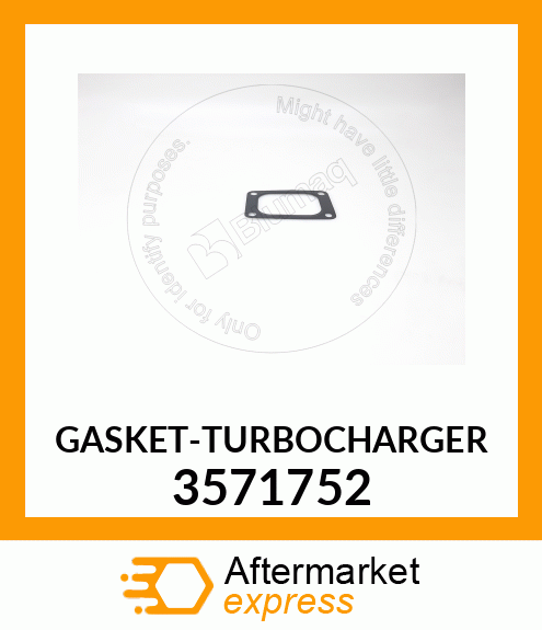 GASKET-TURBOCHARGER 3571752