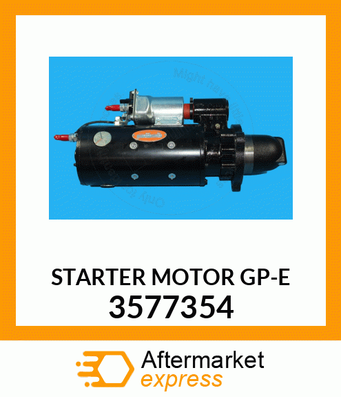 STARTER MOTOR GP-E 3577354