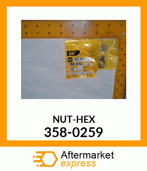 NUT-HEX 358-0259