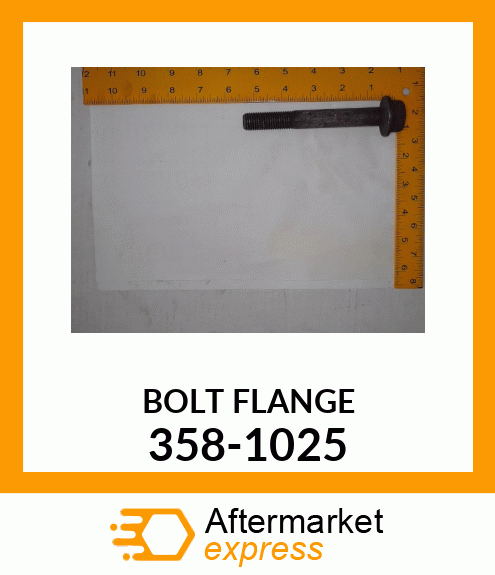 BOLT-FLANG 358-1025