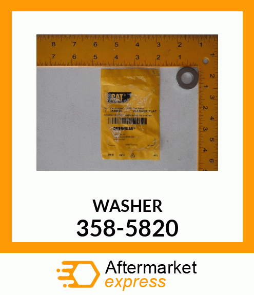 WASHER-ZC 358-5820