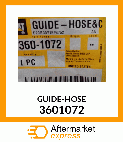 GUIDE-HOSE 3601072