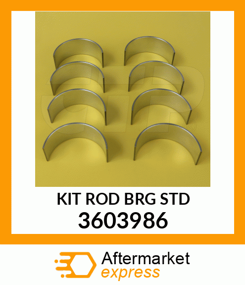 KIT ROD BEARING 3603986