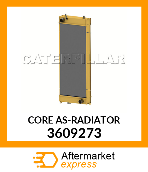 CORE ASRADIATOR 3609273