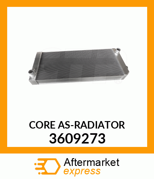 CORE ASRADIATOR 3609273