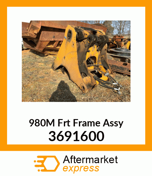 980M Frt Frame Assy 3691600
