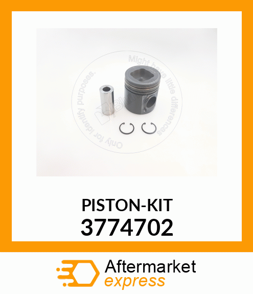 PISTON KIT 3774702