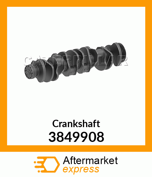 CRANKSHAFT AS 3849908