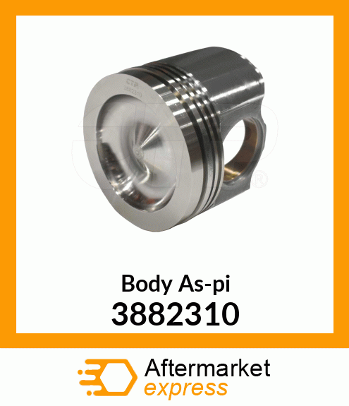 BODY AS-PISTON 3882310