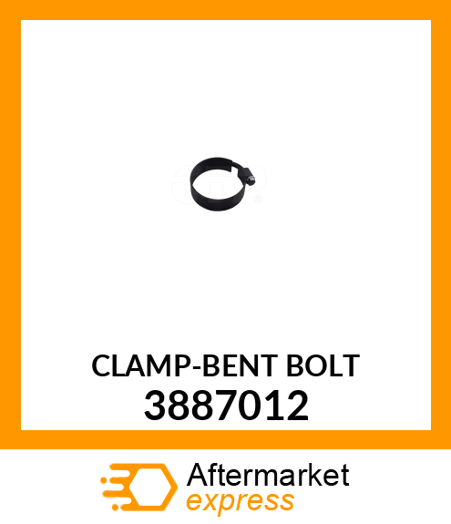 CLAMP-BENT BOLT 3887012