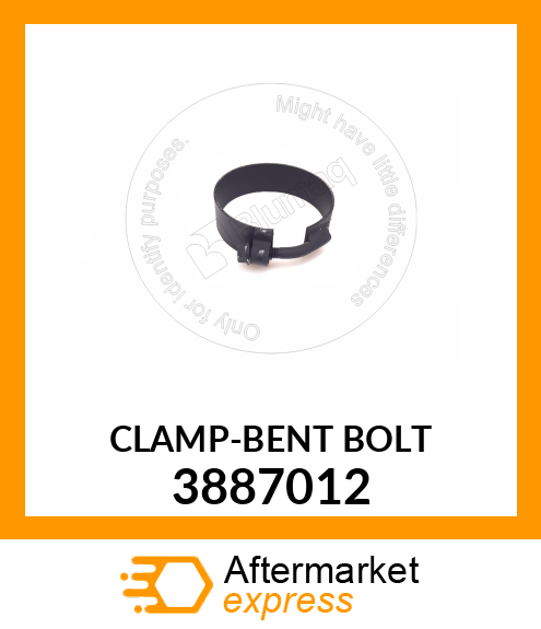 CLAMP-BENT BOLT 3887012