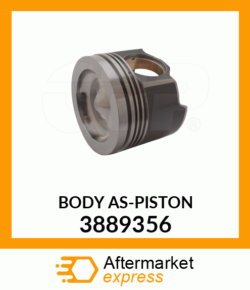 PISTON BODY C/W CLIPS 3889356