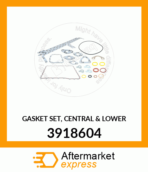 GASKET SET, CENTRAL & LOW 3918604