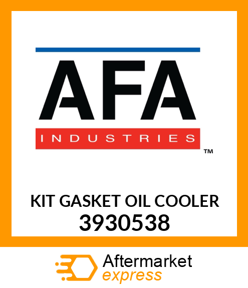 KIT GASKET OIL COOLER 3930538