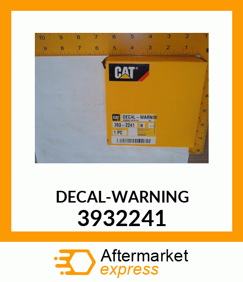 DECAL-WARNING 3932241