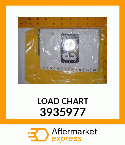 LOAD CHART 3935977