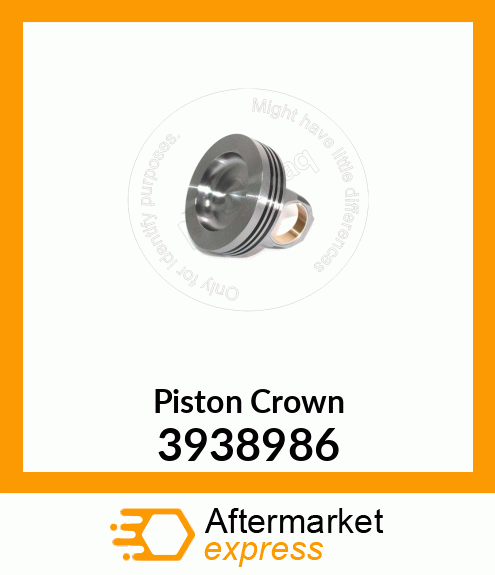 Piston Crown 3938986