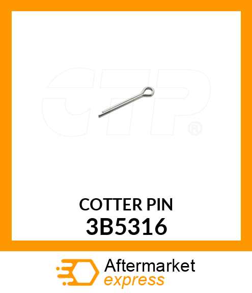 COTTER PIN 3B5316