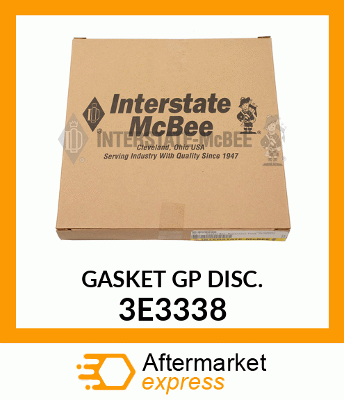 GASKET GP DISC. 3E3338