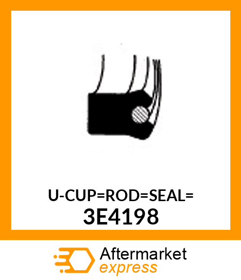 U-CUP_ROD_SEAL_ 3E4198