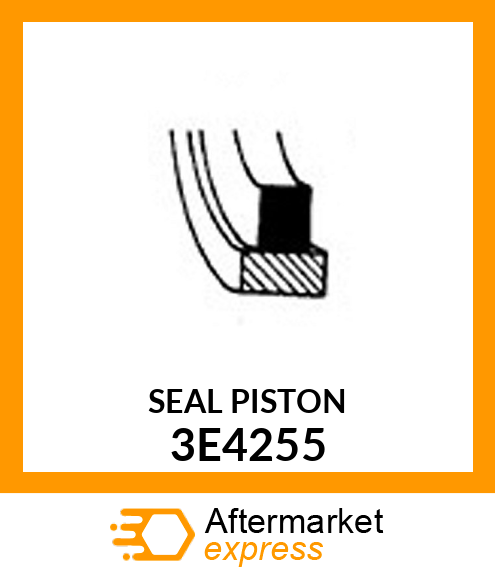 SEAL PISTON 3E4255