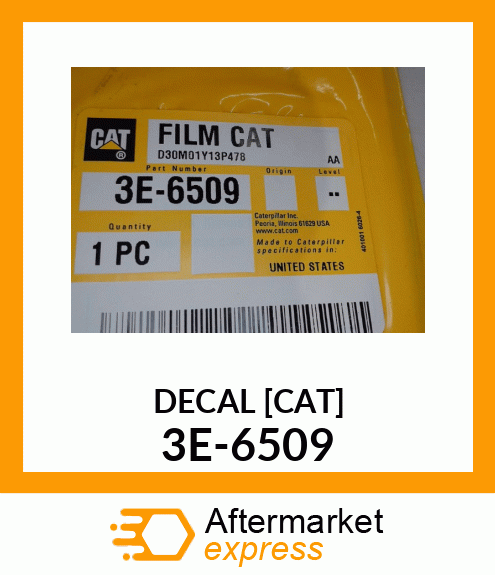 DECAL_[CAT] 3E-6509