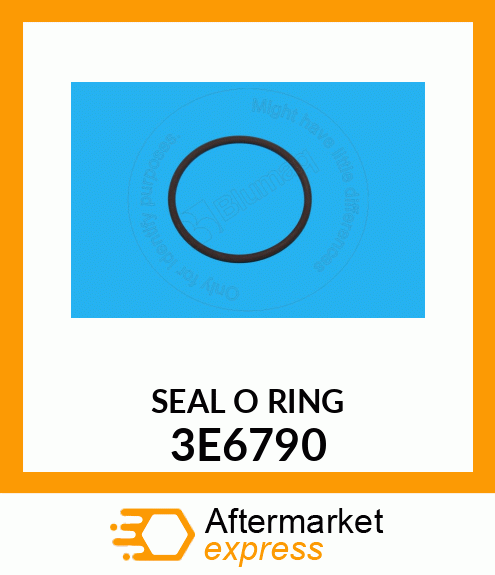 SEAL O RING 3E6790