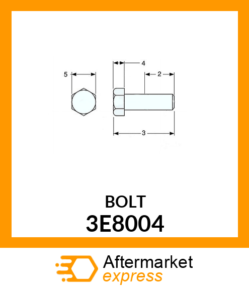 BOLT 3E8004