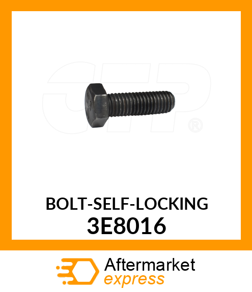 BOLT-SELF-LOCKING 3E8016
