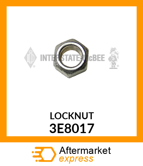 LOCKNUT 3E8017