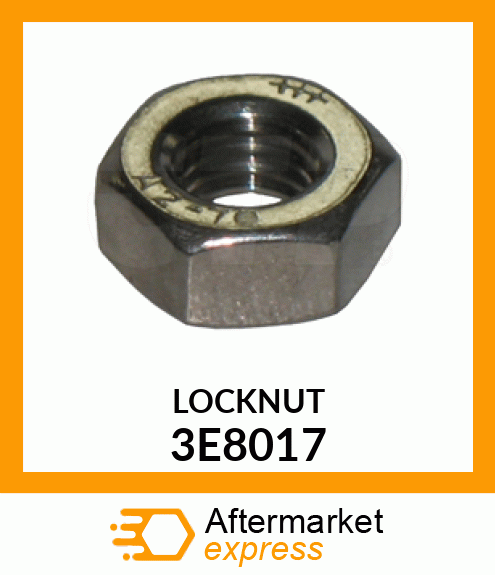 LOCKNUT 3E8017