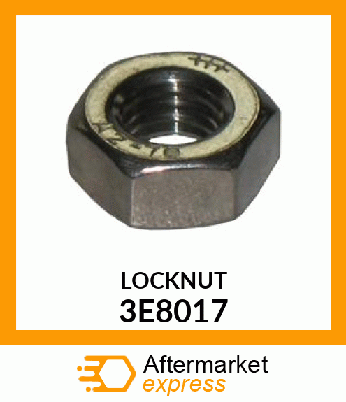 LOCKNUT 3E8017