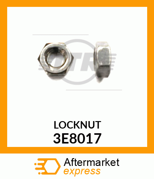 LOCKNUT 3E8017