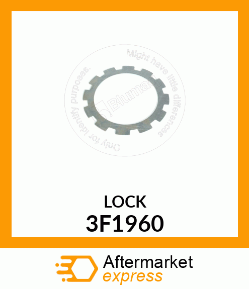 LOCK 3F1960