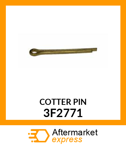 COTTER PIN 3F2771