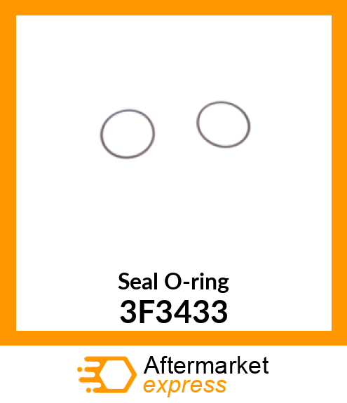 Seal O-ring 3F3433