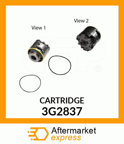 CARTRIDGE KIT - 35 GPM 3G2837