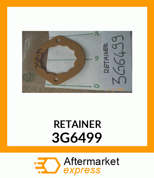 RETAINER 3G6499