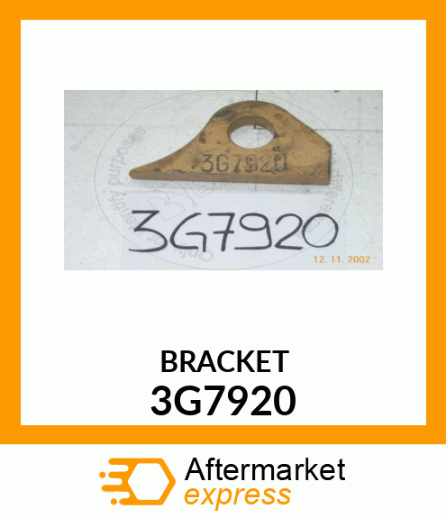 BRACKET 3G7920