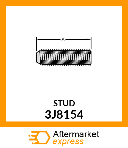 STUD 3J8154