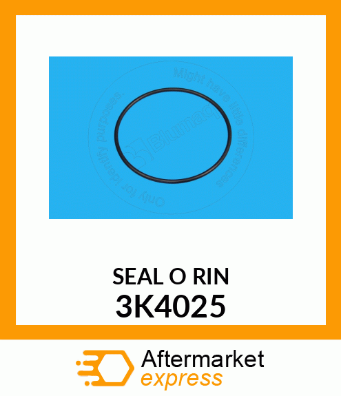 SEAL O RIN 3K4025