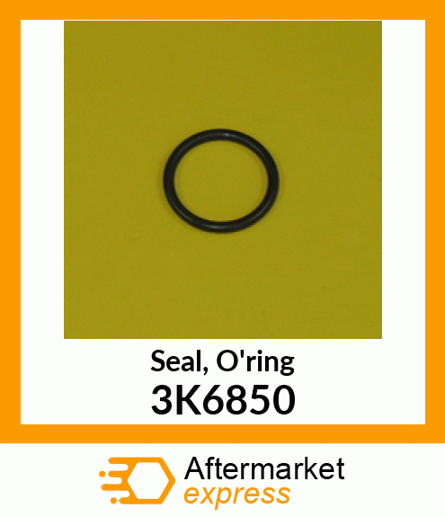 Seal, O'ring 3K6850