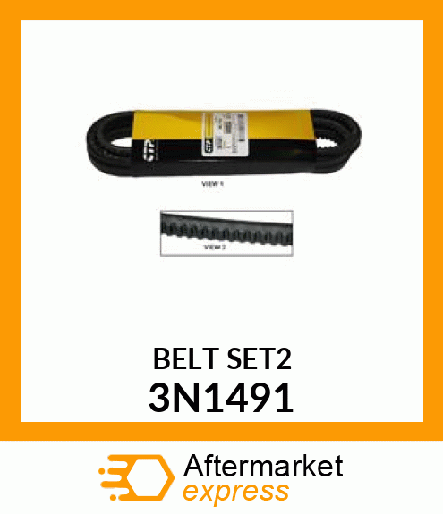 V-BELT SET 3N1491