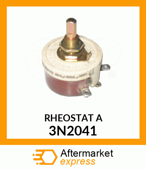 RHEOSTAT A 3N2041