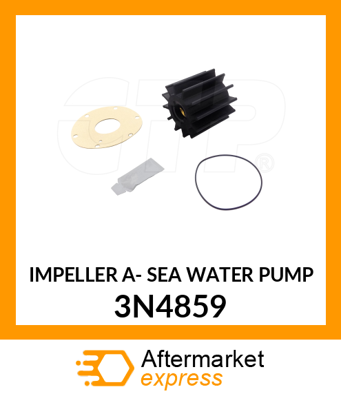 IMPELLER A- SEA WATER PUM 3N4859