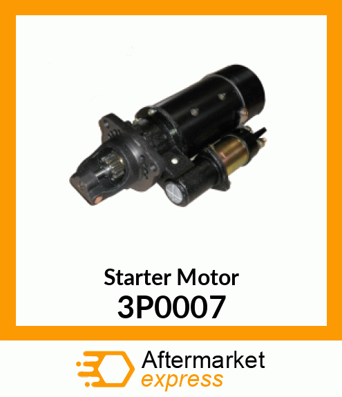 Starting Motor 3P0007