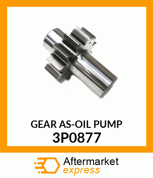 GEAR AS-OIL PUMP 3P0877