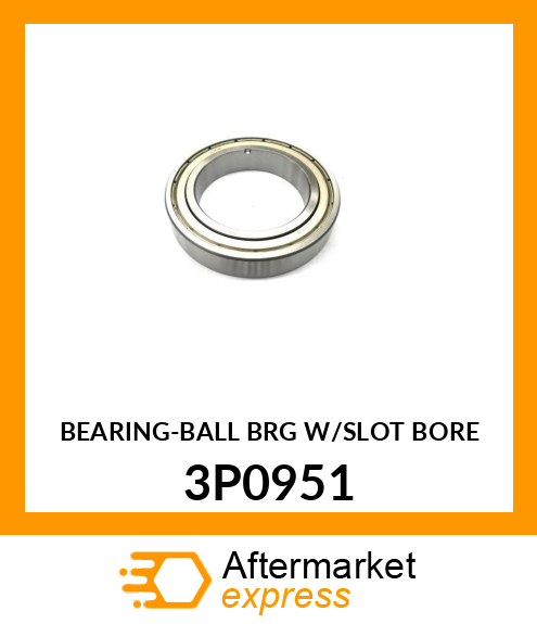 BEARING-BALL BRG W/SLOT B 3P0951